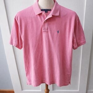 Ralph Lauren Sport Pink Men's Polo Shirt